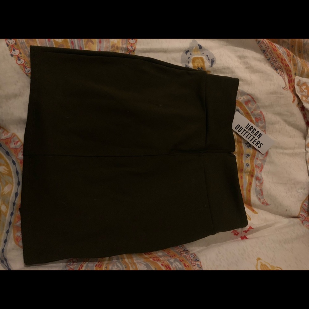 NWT urban outfitters army green mini skirt